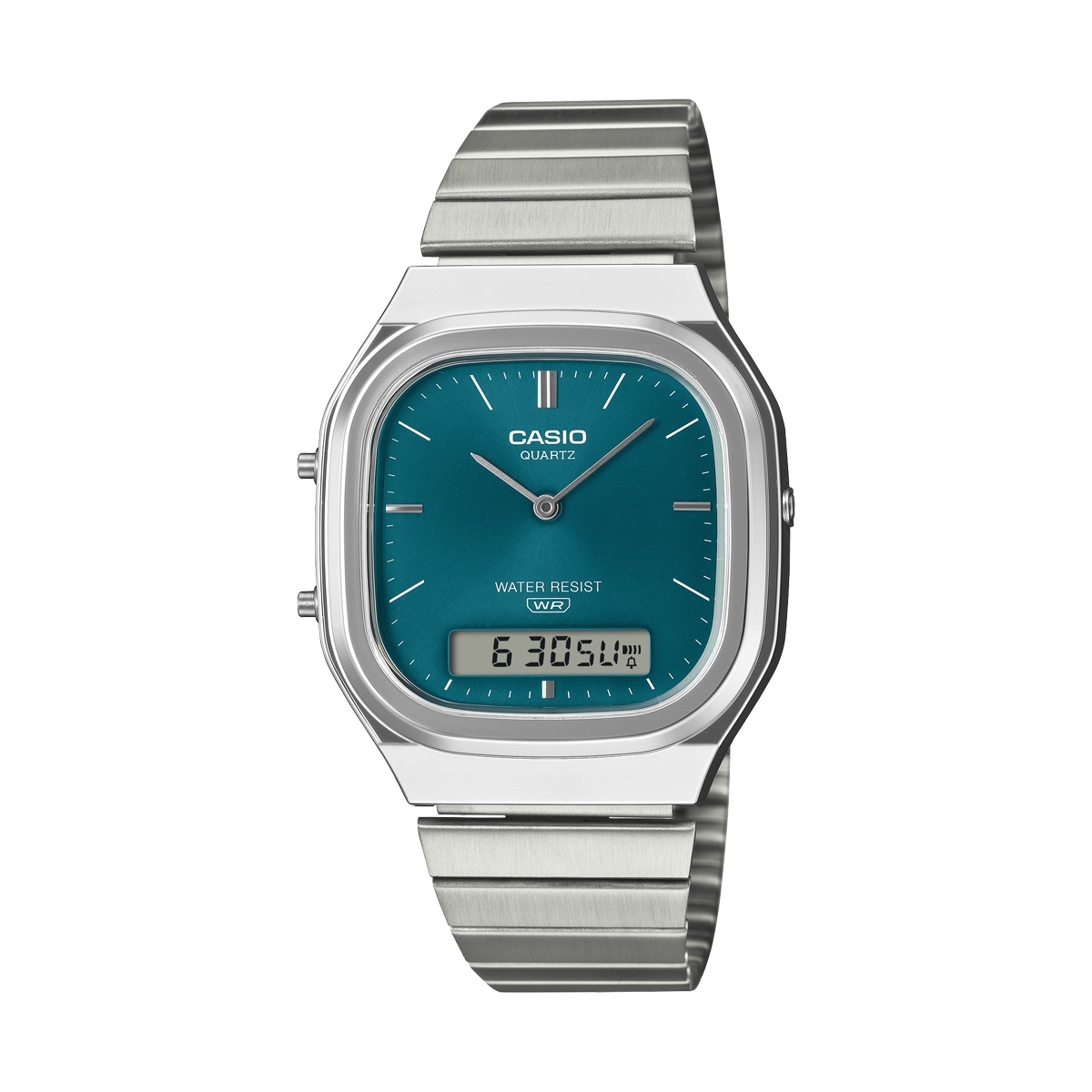 CASIO VINTAGE Mod. SQUARE LADY - TEAL