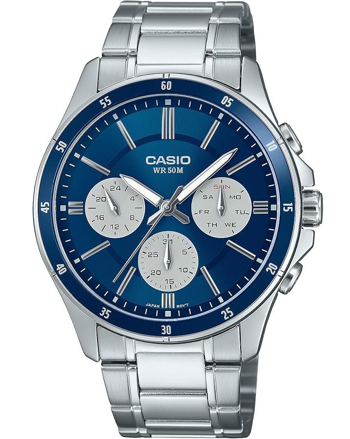 CASIO COLLECTION Mod. MULTIFUNCTION CALENDAR - BLUE
