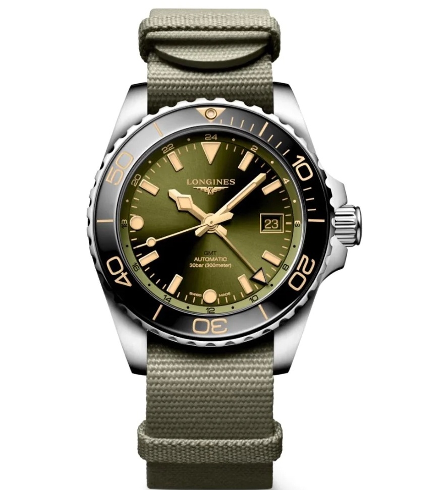 LONGINES Mod. HYDROCONQUEST DIVER GMT CERAMIC