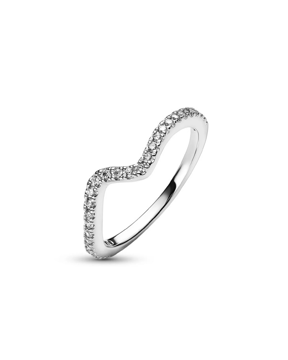 PANDORA JEWELRY Mod. SPARKLING WAVE RING