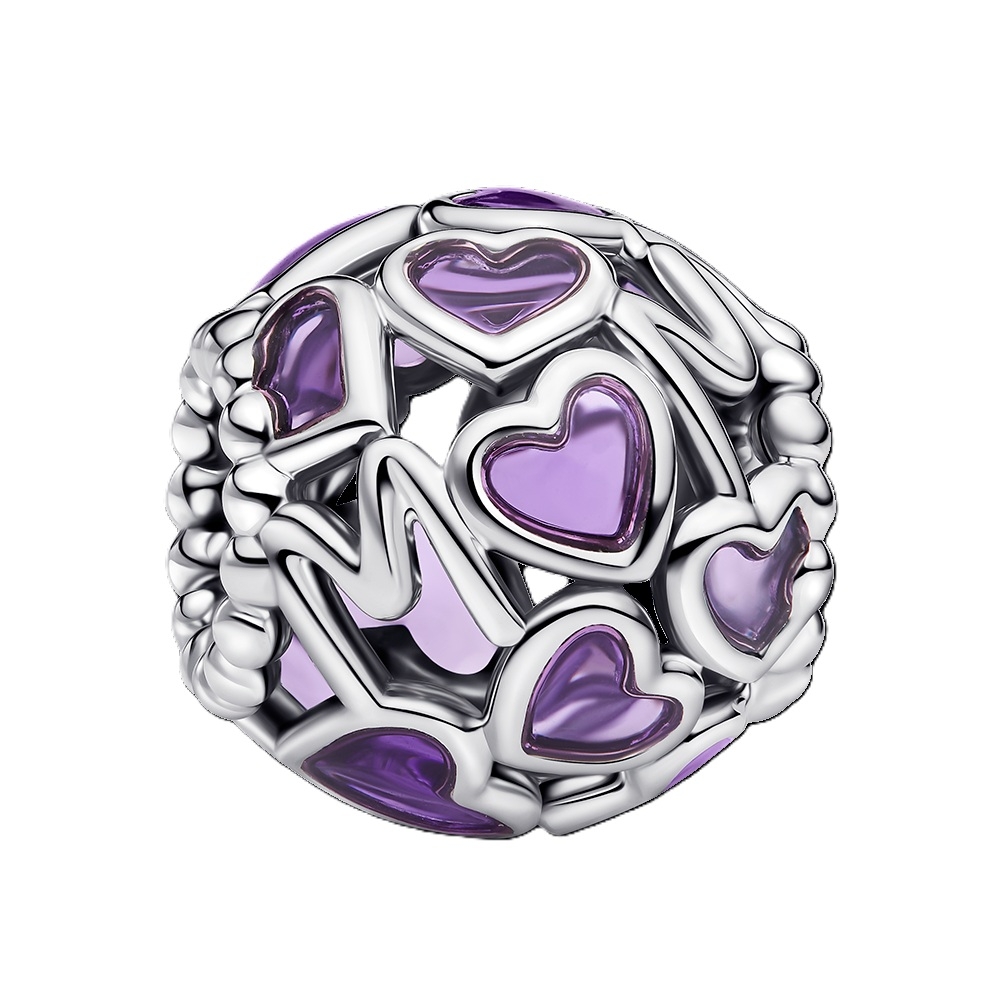 PANDORA CHARMS Mod. OPENWORK HEARTS MUM
