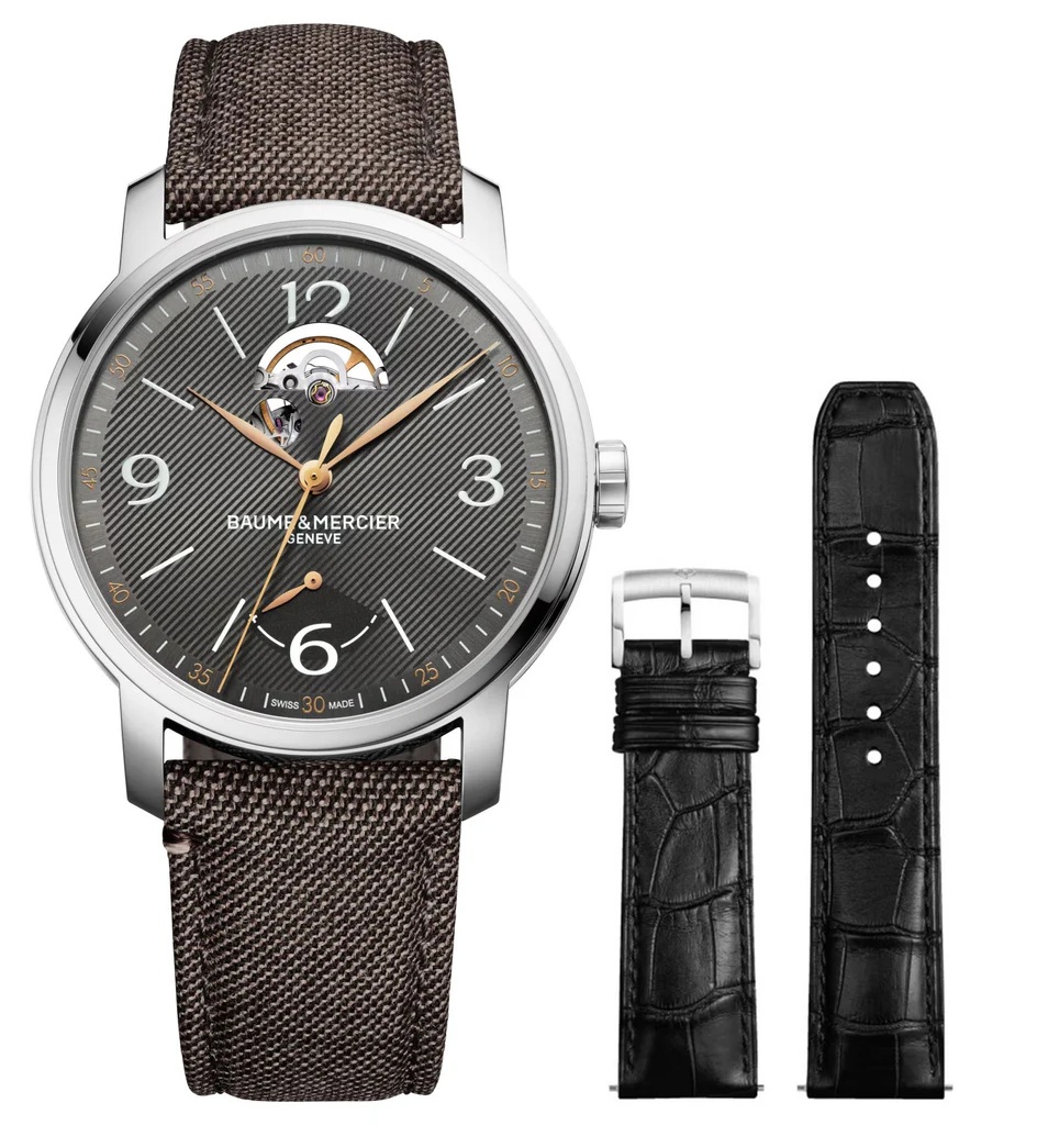 BAUME & MERCIER Mod. CLASSIMA SPECIAL EDITION - Open Balance + Extra strap