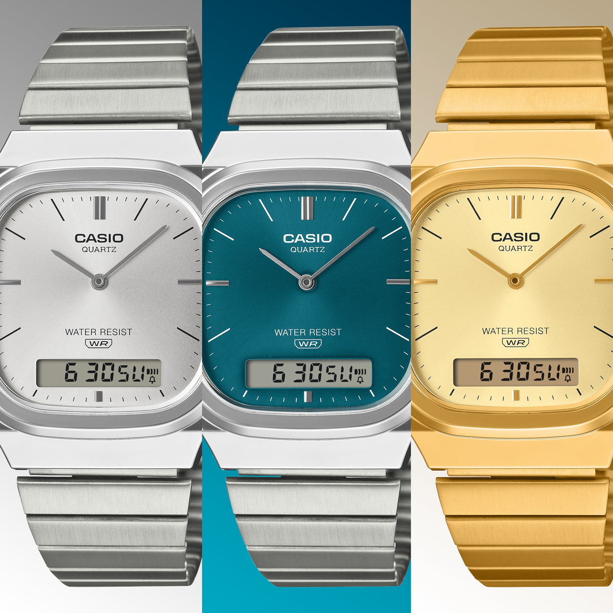 CASIO COLLECTION & VINTAGE WATCHES Mod. AQ-240E-7AEF