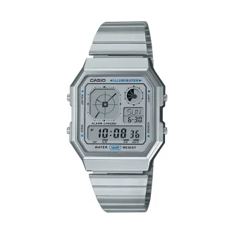 CASIO VINTAGE Mod. RETRO FUTURE EDGY COLLECTION - SILVER