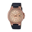 CASIO COLLECTION Mod. 3D - LEATHER, ROSE GOLD