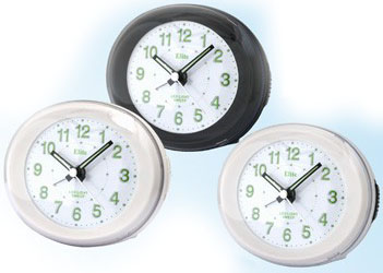 ELITE SVEGLIA ANALOGICA SILVER/ SILVER ALARM CLOCK