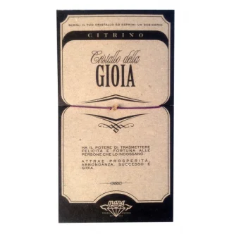 MANA Mod. CITRINO/GIOIA - 5pcs