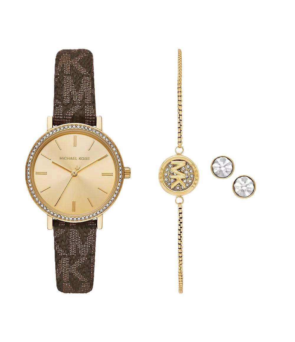 MICHAEL KORS Mod. ADDYSON Special Pack + Bracelet + Earrings