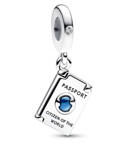 PANDORA Mod. OPENABLE PASSPORT DANGLE CHARM