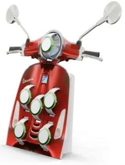 VESPA DISPLAY (L 45 cm H 51 cm P 5 cm)