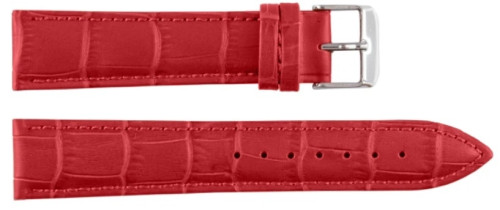 LEATHER Strap Red - 12mm