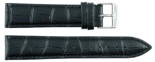 LEATHER Strap BLACK - 24mm