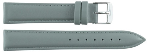 LEATHER Strap Grey - 12mm