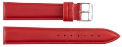 LEATHER Strap Red - 16mm