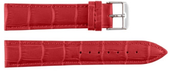 LEATHER Strap Red - 20mm