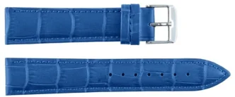 LEATHER Strap Blue - 22mm