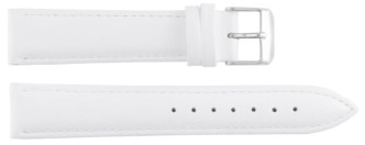 LEATHER Strap White - 12mm