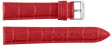 LEATHER Strap Red - 20mm